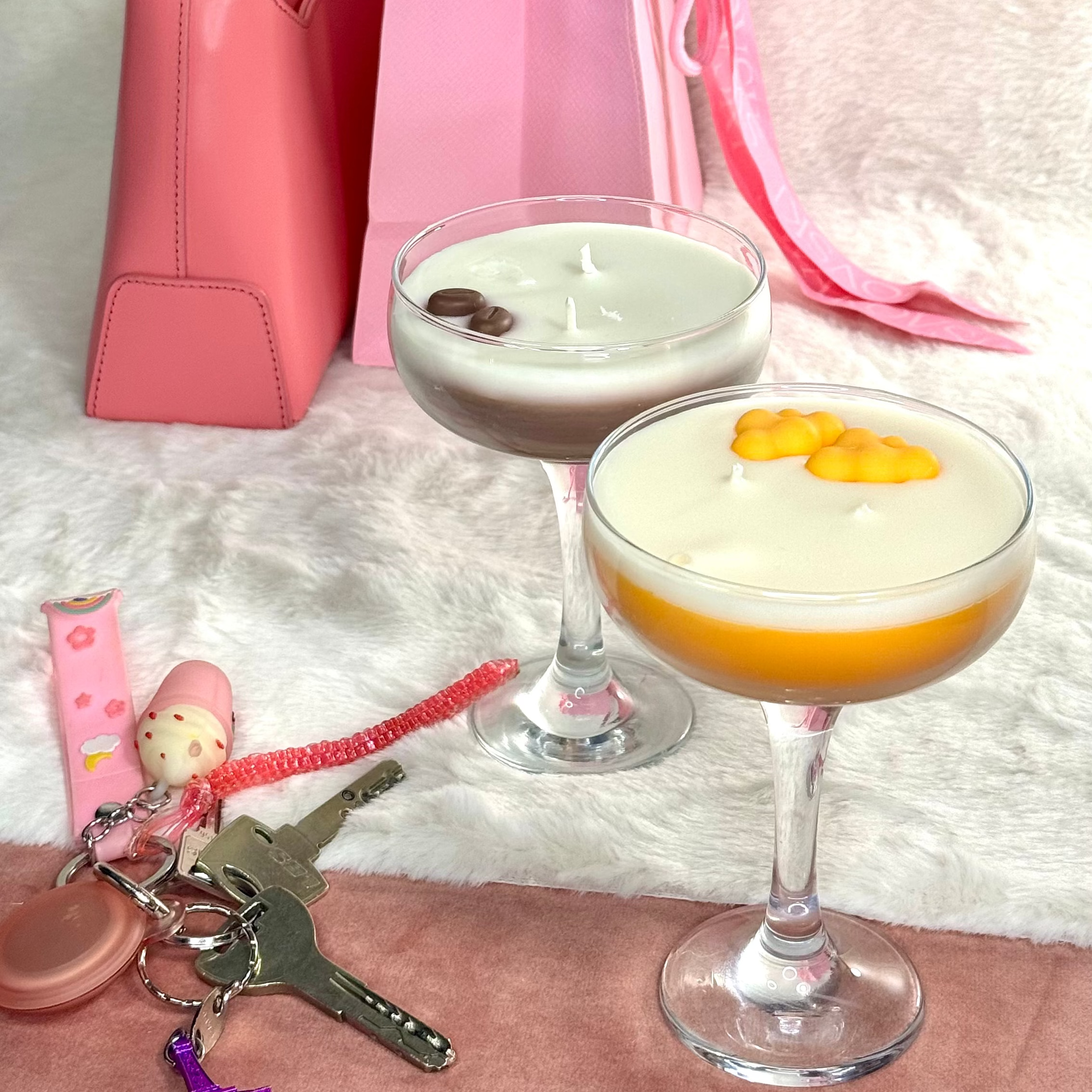 Chaotini et Depresso Martini - bougies cocktail - Studio Cece