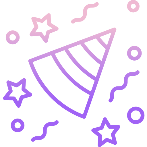 chapeau festif - crée par icongeek26